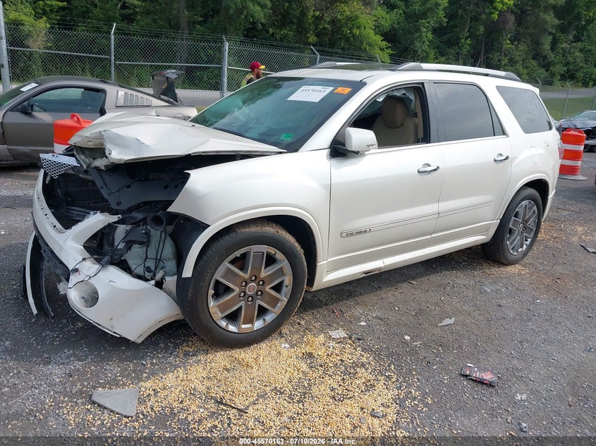 Vin: 1gkkvted3bj394375, lot: 46068492, gmc acadia denali 20112