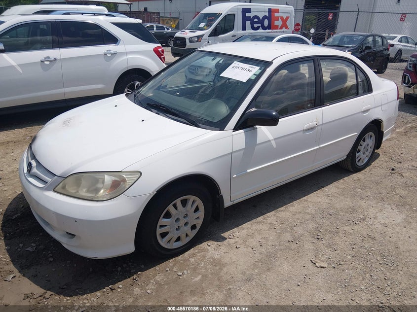 2005 HONDA CIVIC auction photo 2