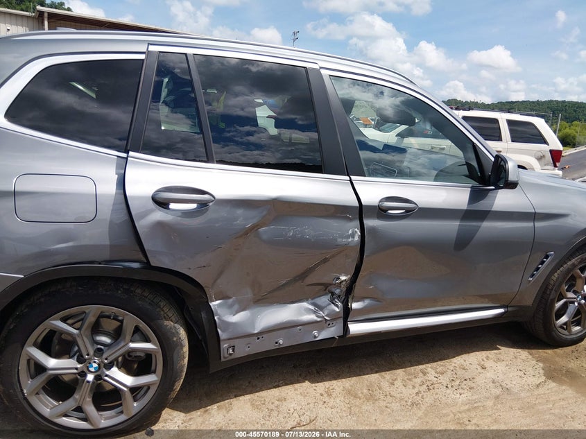 BMW X3 2023 VIN WBX57DP06PN237669