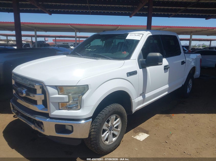 2015 Ford F-150, Удар ззаду, IAAI, VIN 1FTEW1EP5FKE65094 — фото 2