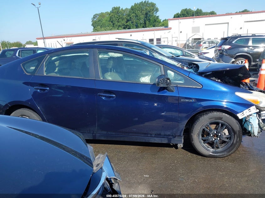 TOYOTA PRIUS 2013 VIN JTDKN3DU1D0351479