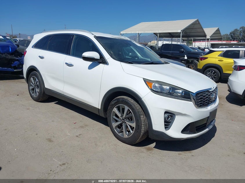 Vin: 5xyph4a59kg538301, lot: 46068580, kia sorento 3.3l ex 2019 img_1