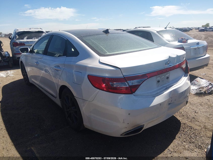 Vin: kmhfh4jg8ea396469, lot: 46068582, hyundai azera limited 20143