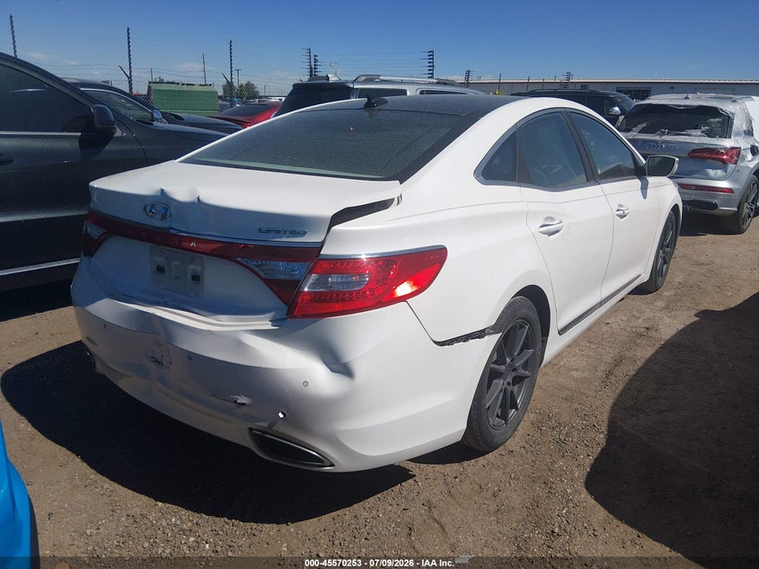 Vin: kmhfh4jg8ea396469, lot: 46068582, hyundai azera limited 20144
