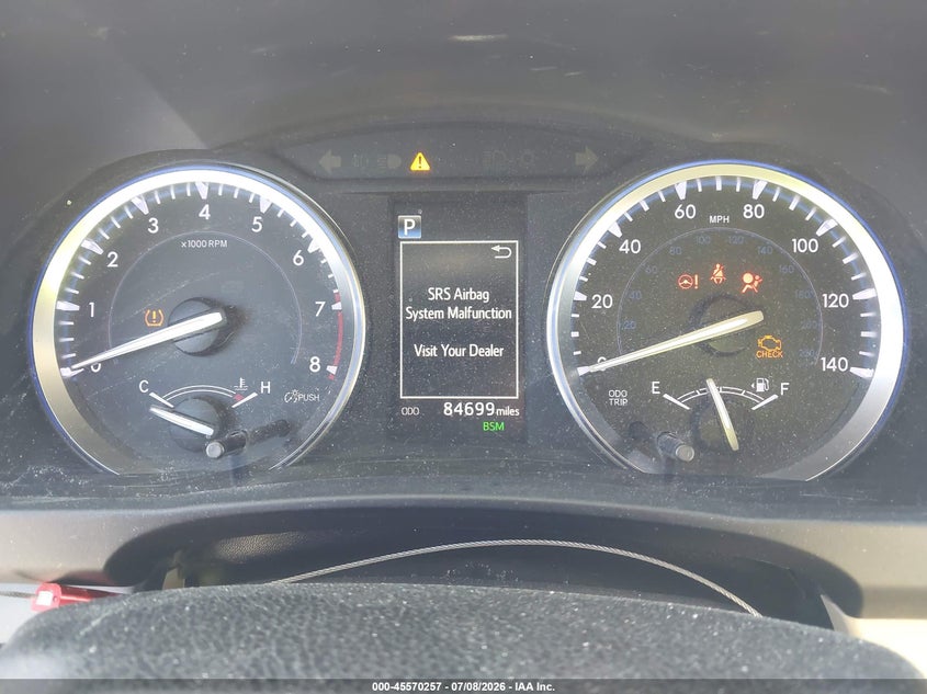 2017 TOYOTA HIGHLANDER auction photo 7