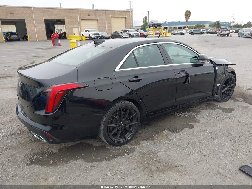 Vin: 1g6db5rk4m0129204, lot: 46068614, cadillac ct4 premium luxury 20214
