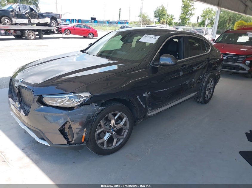 Vin: 5ux33dt05n9h43409, lot: 46068647, bmw x4 xdrive30i 20222