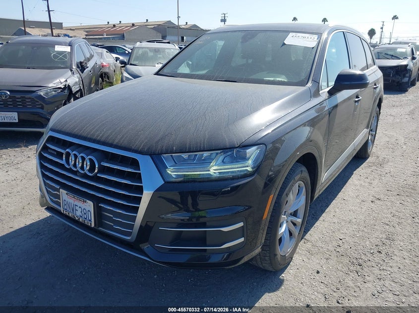 Vin: wa1ahaf72kd045406, lot: 46068661, audi q7 45 premium/45 se premium 20192
