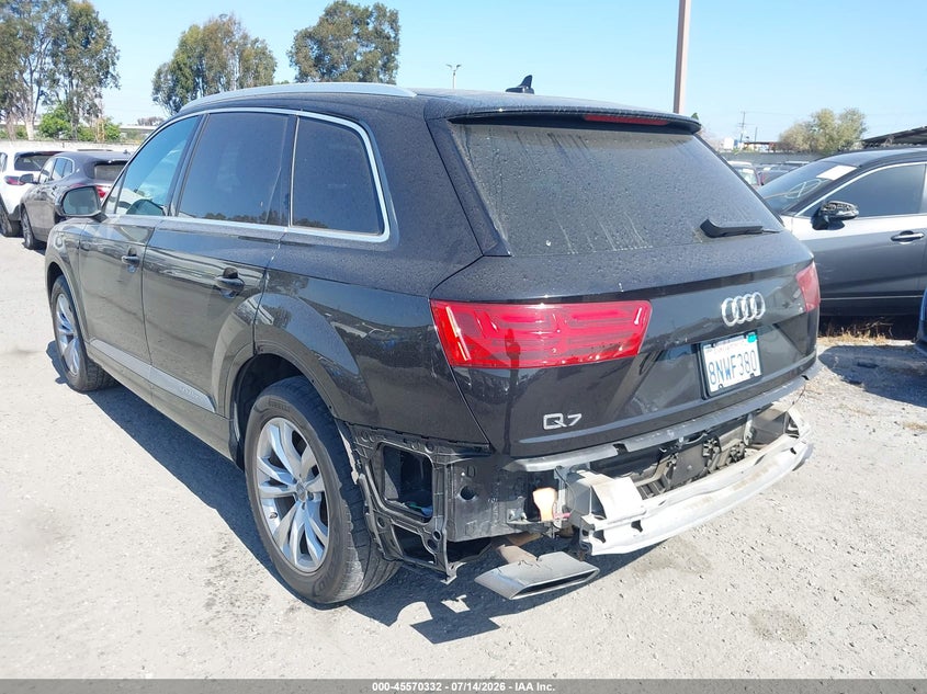 Vin: wa1ahaf72kd045406, lot: 46068661, audi q7 45 premium/45 se premium 20193