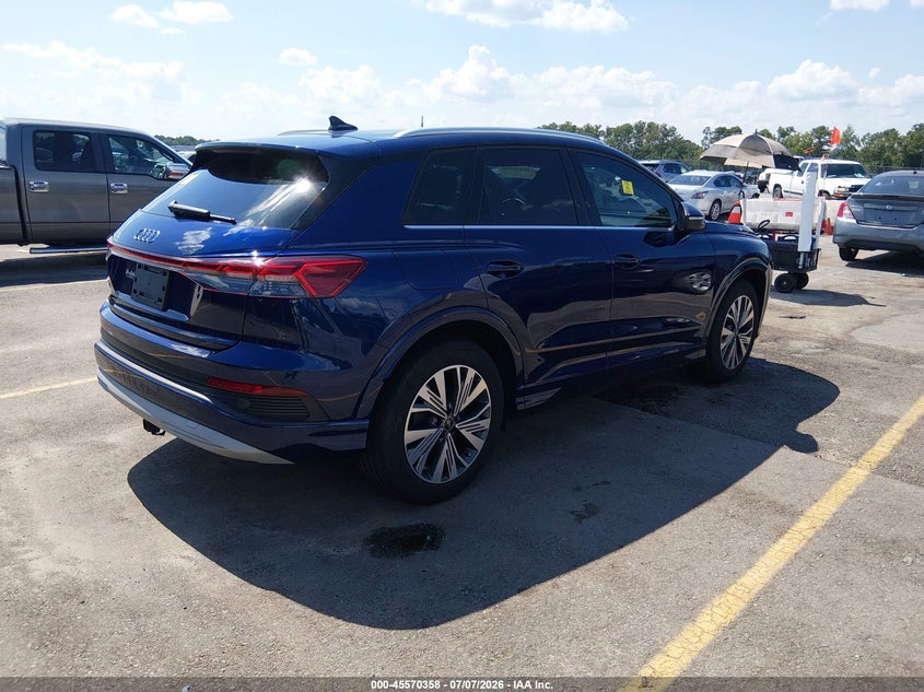 Vin: wa1b5bfz4sp062548, lot: 46068687, audi q4 e-tron premium 45 quattro 20254