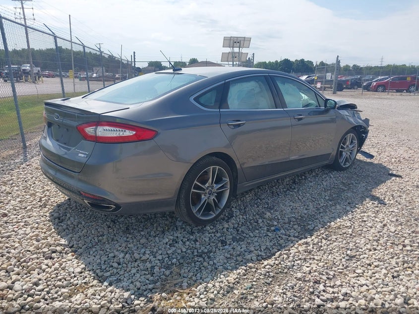 Vin: 3fa6p0d96er327790, lot: 46068702, ford fusion titanium 20144