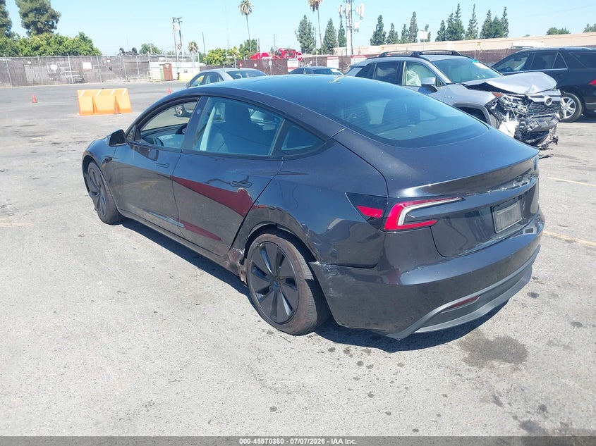 TESLA MODEL 3 2025 VIN 5YJ3E1EA6SF047866