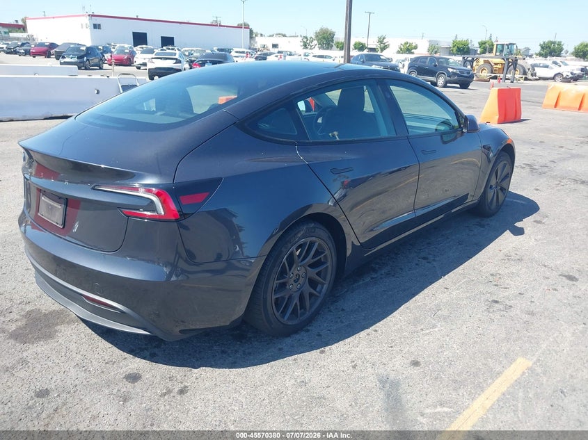TESLA MODEL 3 2025 VIN 5YJ3E1EA6SF047866