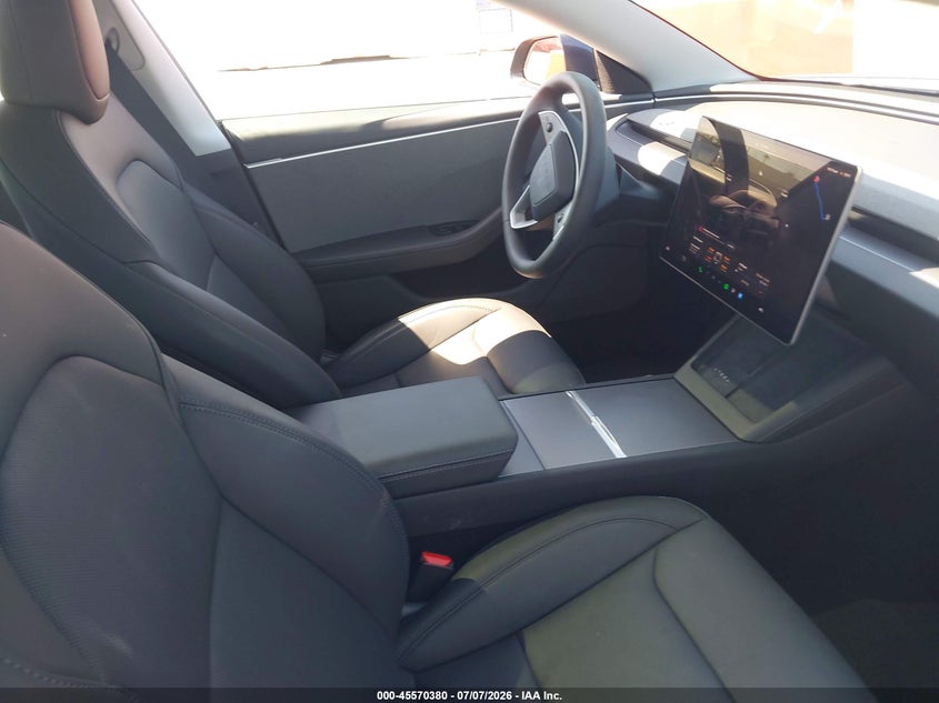 TESLA MODEL 3 2025 VIN 5YJ3E1EA6SF047866