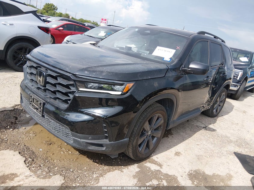 2025 Honda Pilot, Обидва боки, IAAI, VIN 5FNYG2H3XSB005042 — фото 2