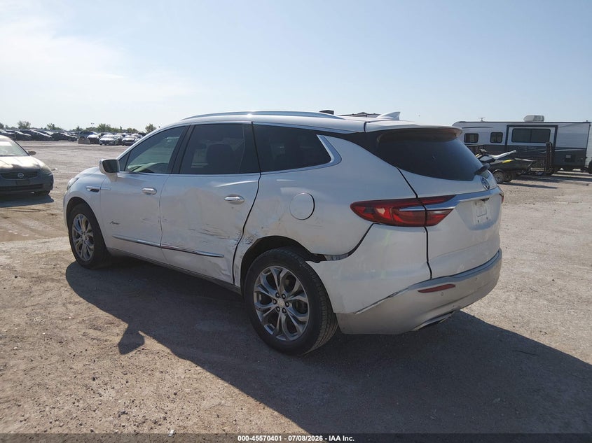Vin: 5gaerdkw4jj237124, lot: 46068730, buick enclave avenir 20183