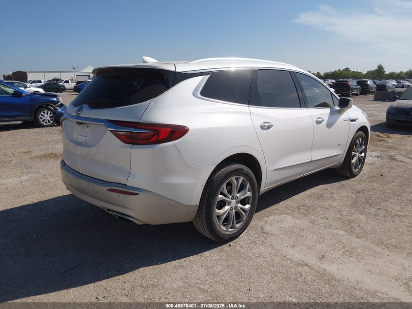 Vin: 5gaerdkw4jj237124, lot: 46068730, buick enclave avenir 20184