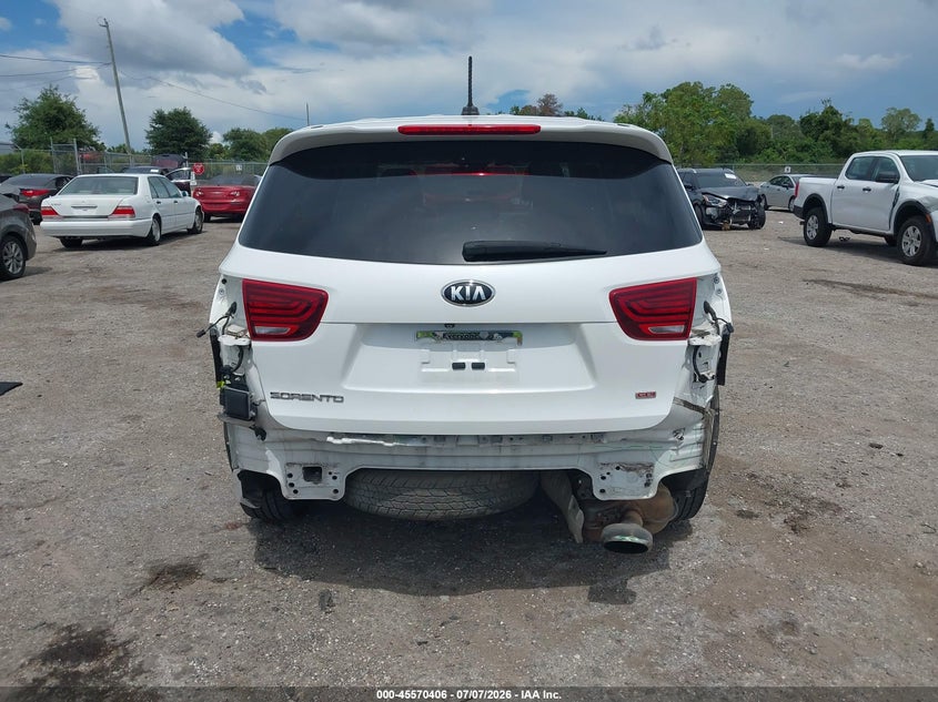 2019 Kia Sorento 2.4L Lx VIN: 5XYPG4A33KG539591 Lot: 45570406