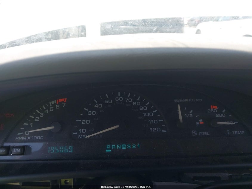 1999 OLDSMOBILE EIGHTY-EIGHT SEDAN 3.8L V-6 205HP
