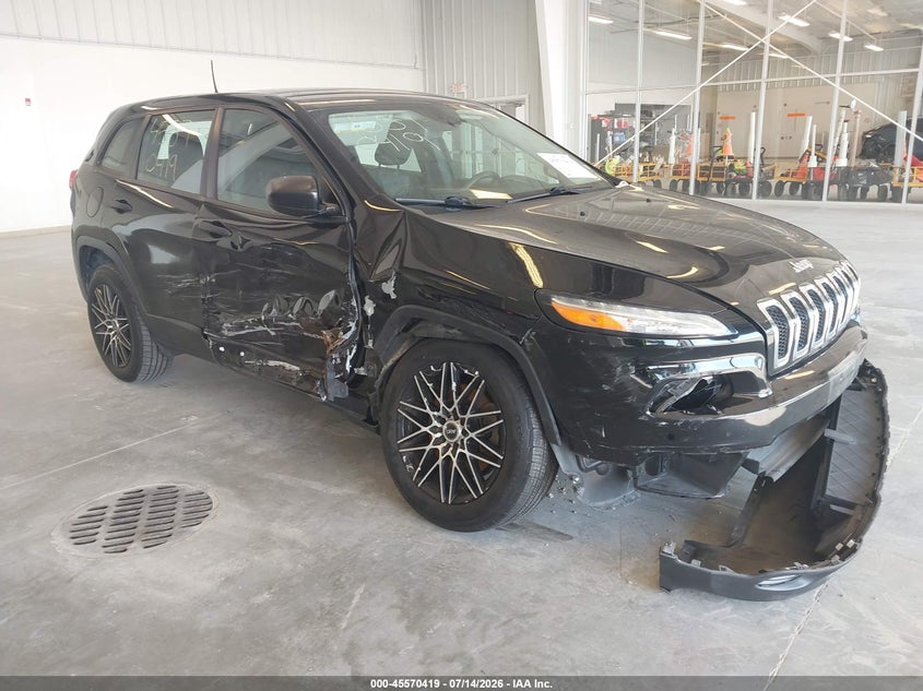 2017 JEEP CHEROKEE auction photo 1