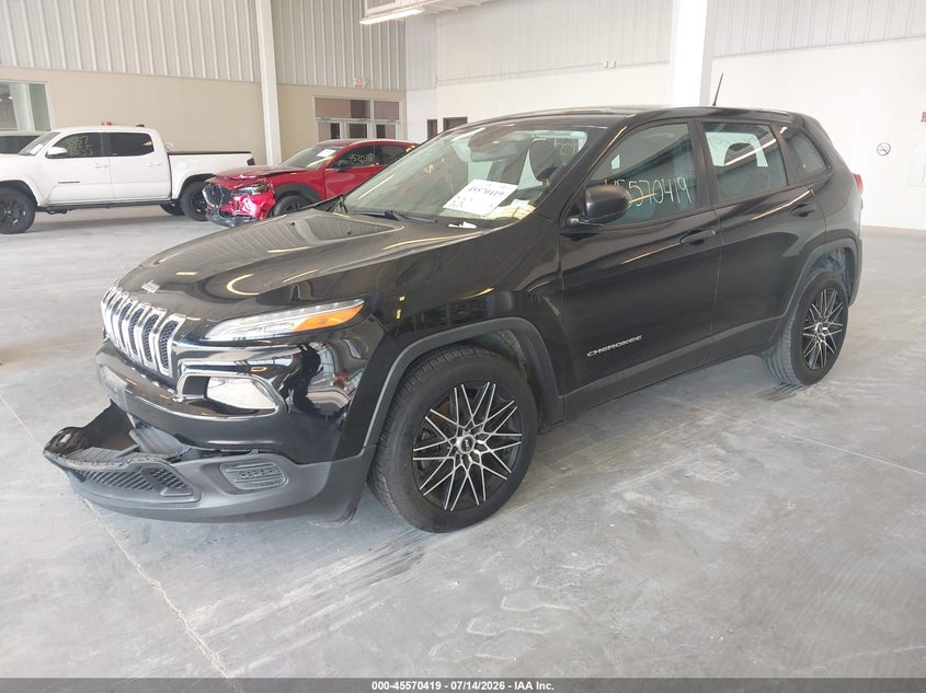 2017 JEEP CHEROKEE auction photo 2