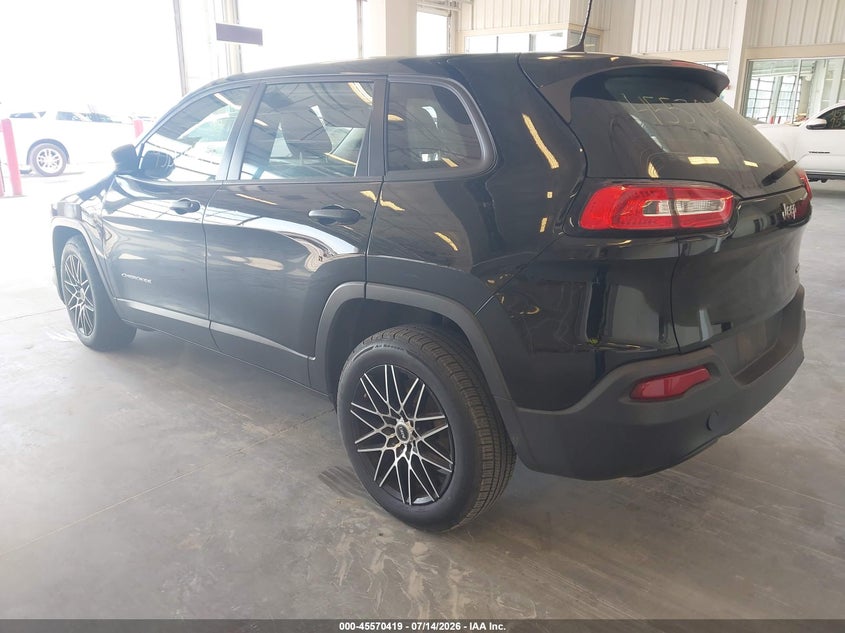2017 JEEP CHEROKEE auction photo 3