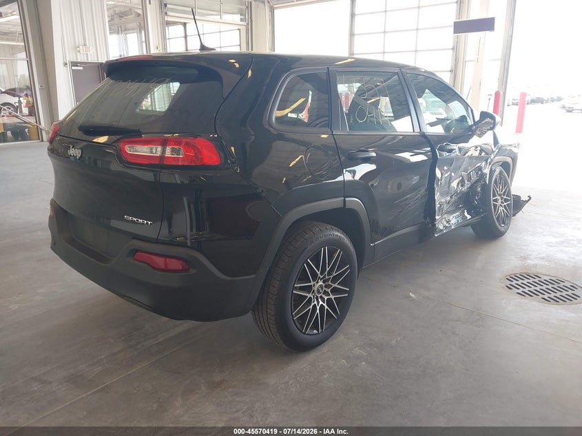 2017 JEEP CHEROKEE auction photo 4