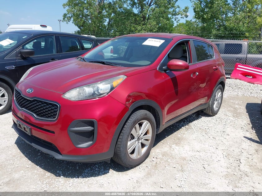 2017 Kia Sportage, Theft Recovery, IAAI, VIN KNDPM3AC0H7191385 — photo 2