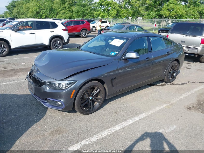 Vin: wba4j3c58jbg96569, lot: 46068768, bmw 430i gran coupe xdrive 20182