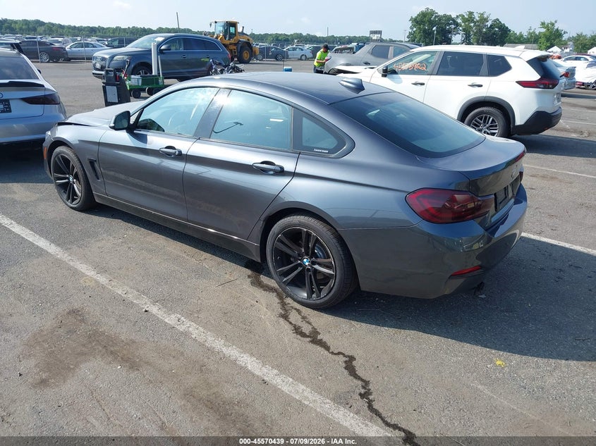 Vin: wba4j3c58jbg96569, lot: 46068768, bmw 430i gran coupe xdrive 20183