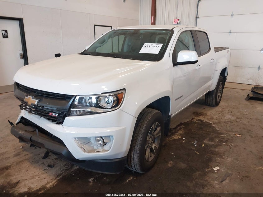 Vin: 1gcgtden7j1140575, lot: 46068770, chevrolet colorado z71 20182