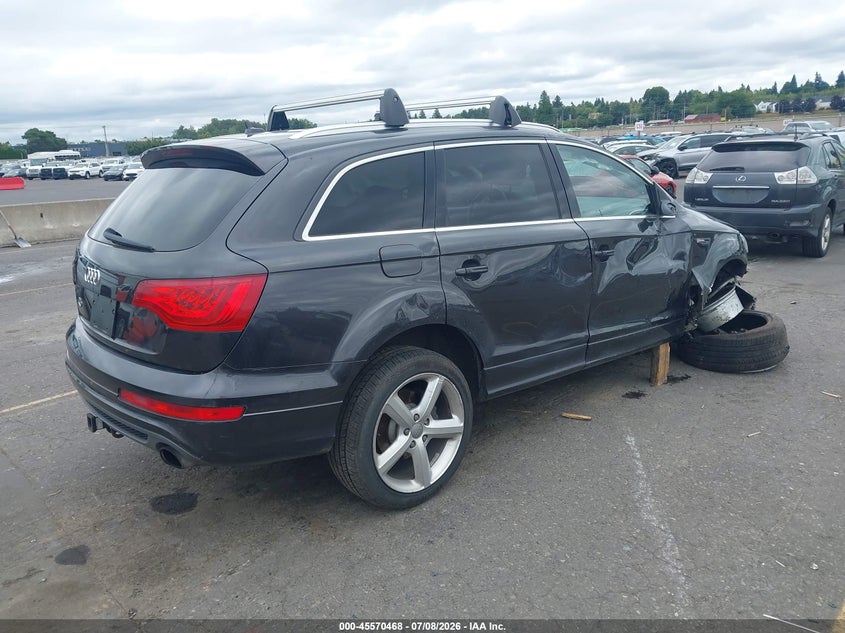 Vin: wa1dgafe4dd001098, lot: 46068797, audi q7 3.0t s line prestige 20134