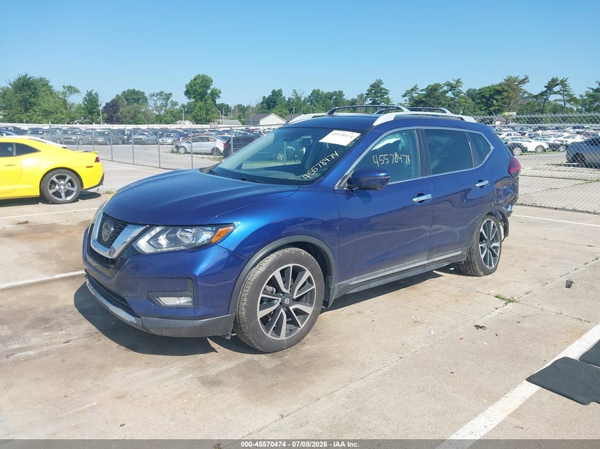 2020 Nissan Rogue, Rear, IAAI, VIN 5N1AT2MT1LC772291 — photo 2