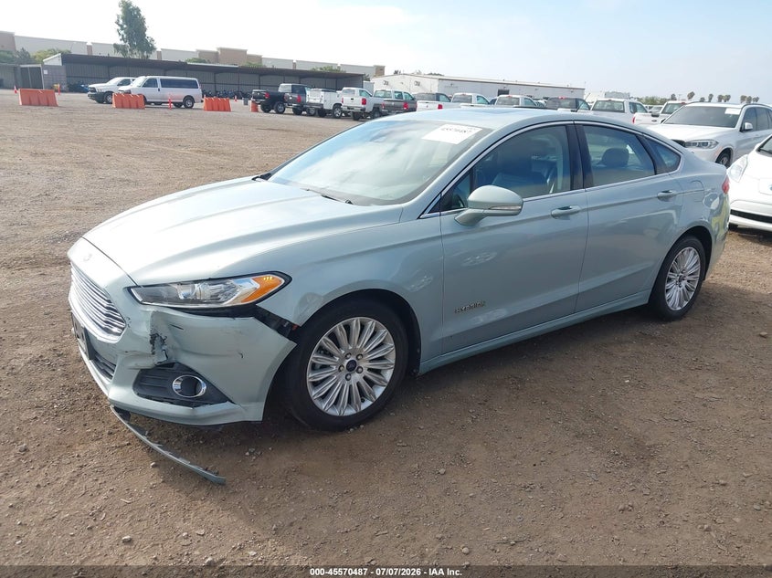 2013 Ford Fusion Hybrid Se 3FA6P0LU4DR254326 photo 1
