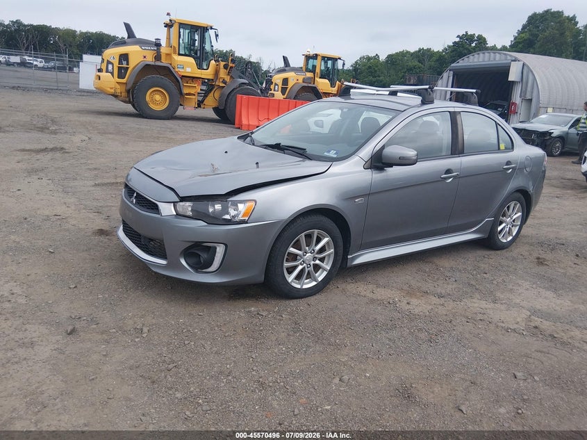 Vin: ja32v2fw4gu011215, lot: 46068825, mitsubishi lancer es 20162