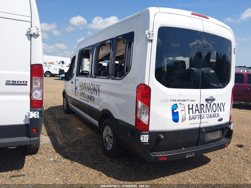 Vin: 1fbax2cm5gka43259, lot: 46068841, ford transit-350 xl/xlt 20163