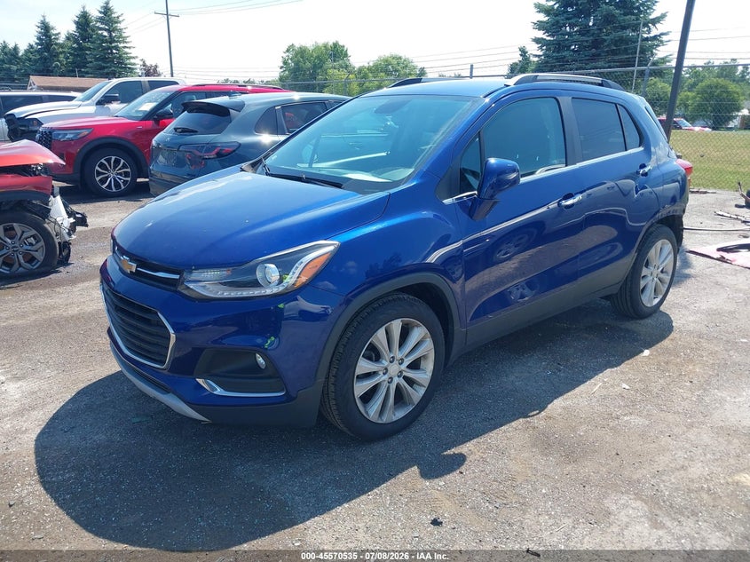 Vin: 3gncjmsb2hl158104, lot: 46068864, chevrolet trax premier 20172