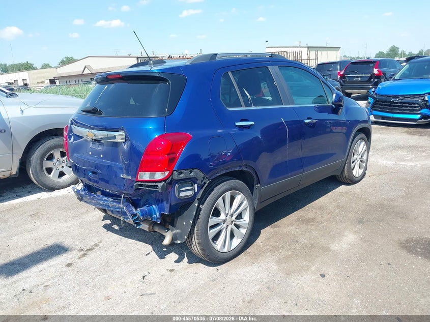 Vin: 3gncjmsb2hl158104, lot: 46068864, chevrolet trax premier 20174