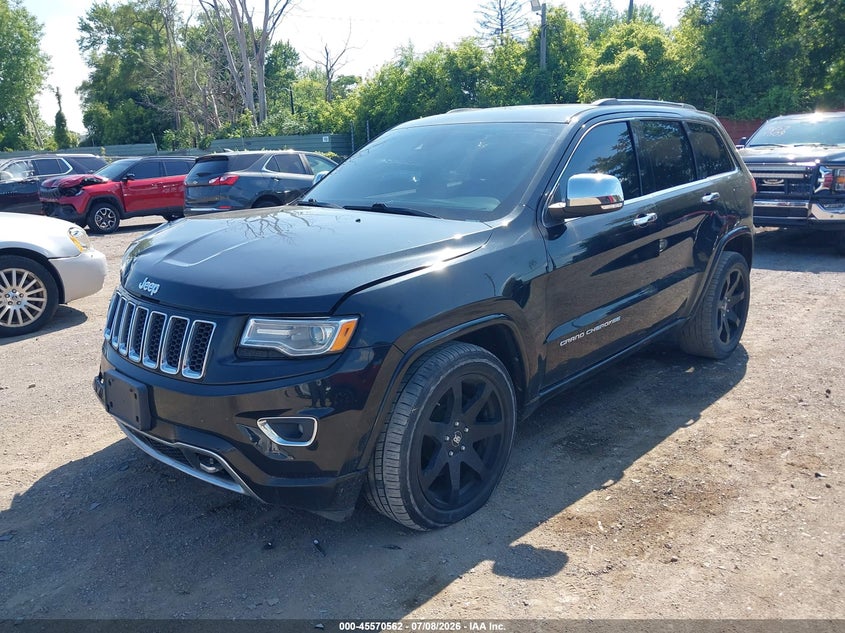 2015 Jeep Grand Cherokee, Удар спереду, IAAI, VIN 1C4RJFCT3FC821825 — фото 2