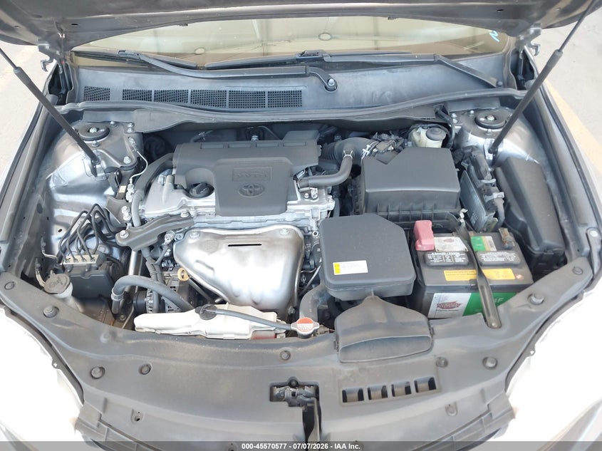 2016 TOYOTA CAMRY SEDAN 2.5L I-4 DOHC, VVT, 178HP