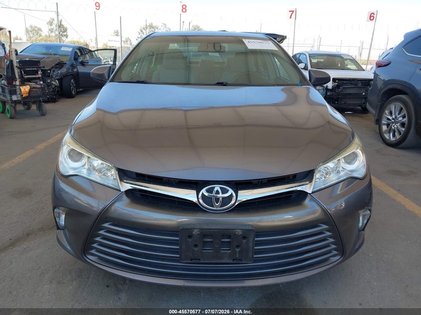 2016 TOYOTA CAMRY SEDAN 2.5L I-4 DOHC, VVT, 178HP