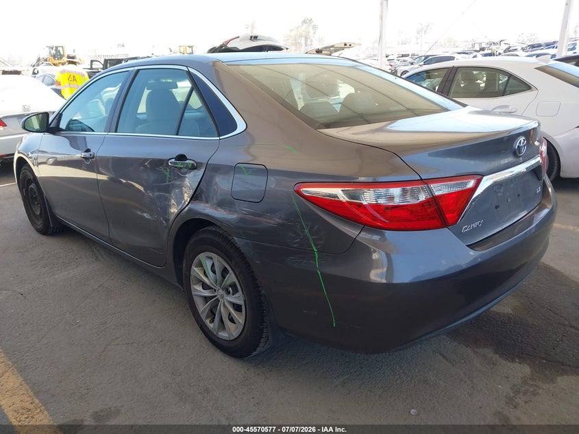 2016 TOYOTA CAMRY SEDAN 2.5L I-4 DOHC, VVT, 178HP