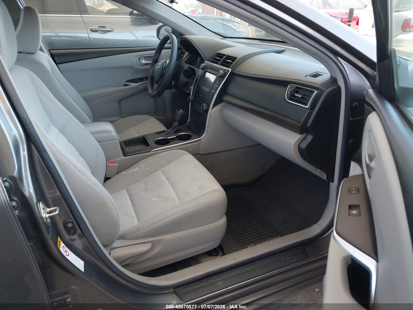 2016 TOYOTA CAMRY SEDAN 2.5L I-4 DOHC, VVT, 178HP