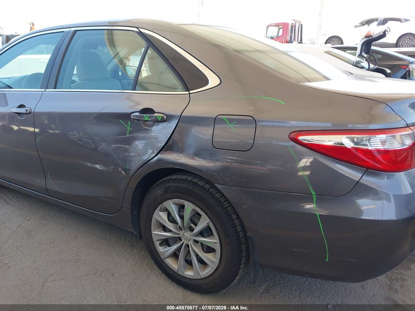 2016 TOYOTA CAMRY SEDAN 2.5L I-4 DOHC, VVT, 178HP