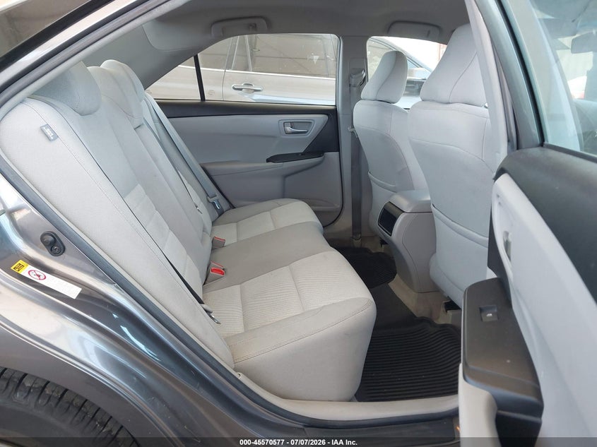 2016 TOYOTA CAMRY SEDAN 2.5L I-4 DOHC, VVT, 178HP
