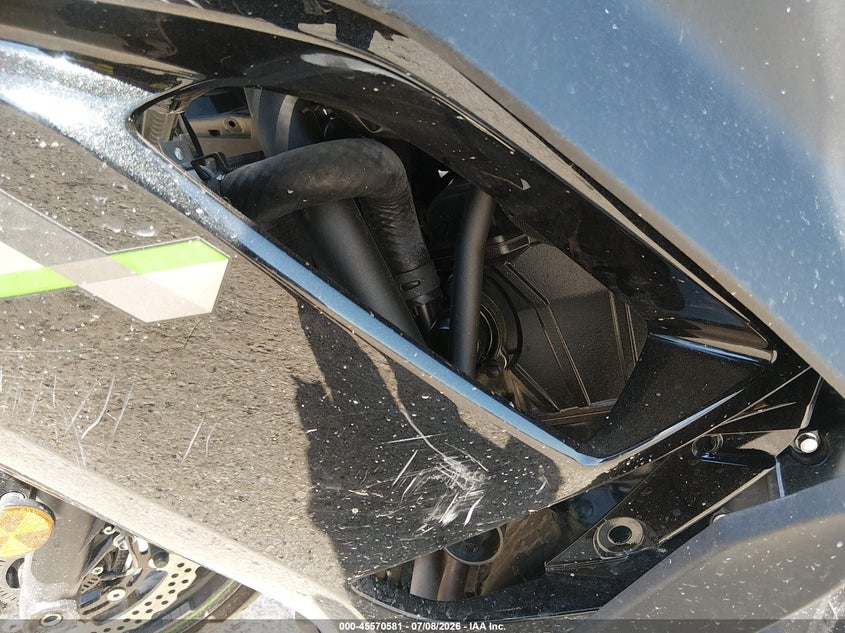 2025 Kawasaki Ex650 R VIN: ML5EXER16SDAE1778 Lot: 45570581