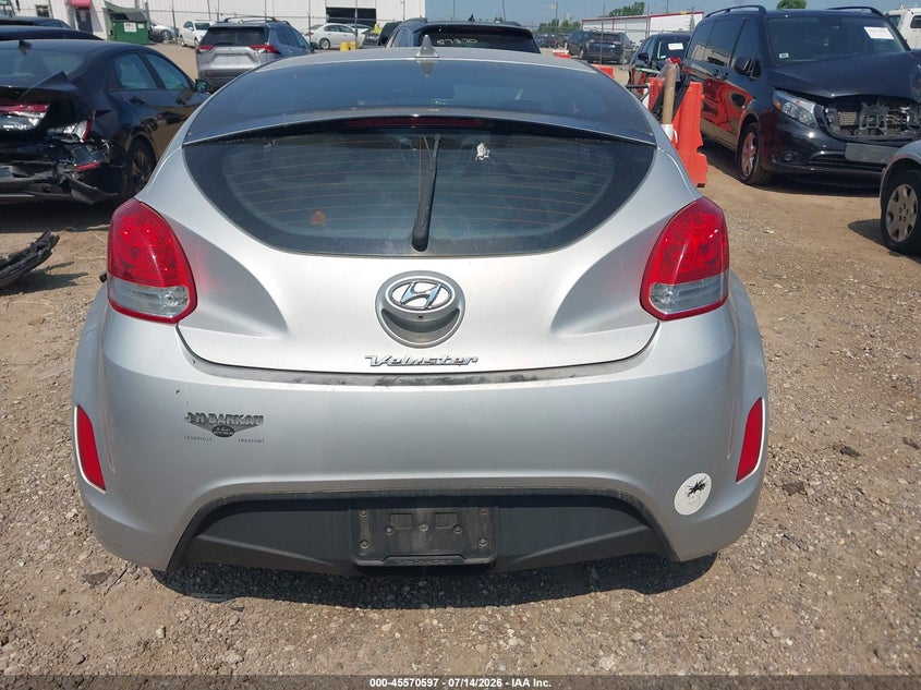 2016 Hyundai Veloster VIN: KMHTC6AD2GU274548 Lot: 45570597