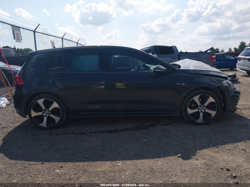 2016 Volkswagen Golf Gti Se 4-Door VIN: 3VW5T7AU6GM058528 Lot: 45570606