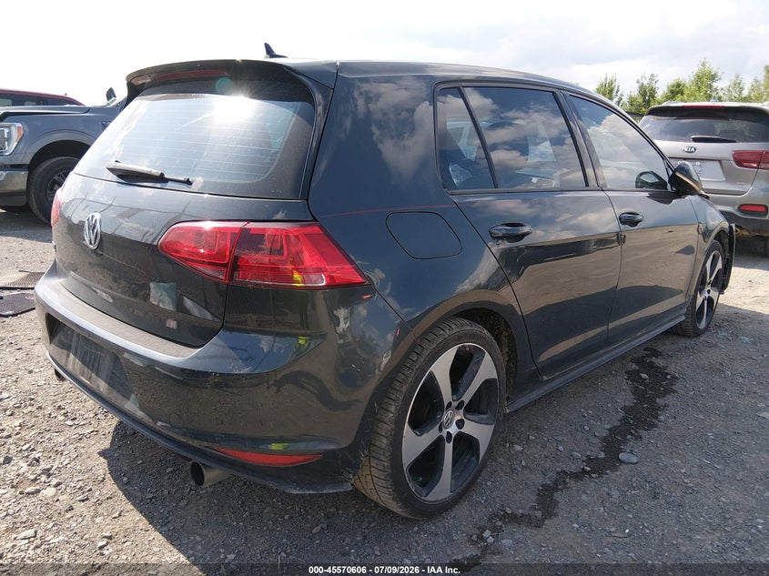 2016 VOLKSWAGEN GOLF GTI auction photo 4