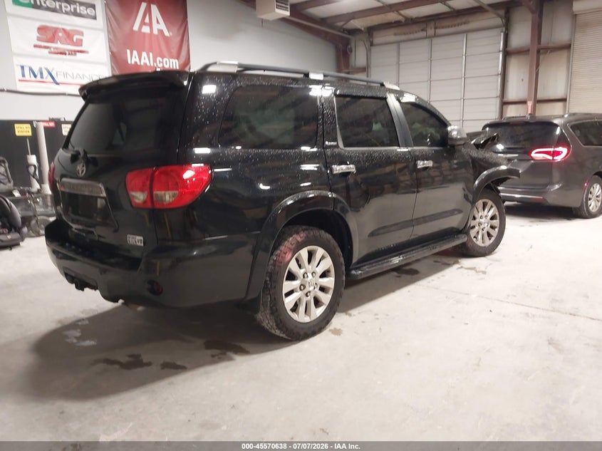 Vin: 5tdyy5g15ds048880, lot: 46068967, toyota sequoia platinum 5.7l v8 20134